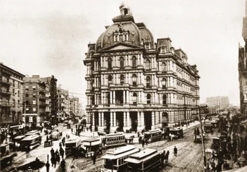 旧郵便局、ニューヨーク市、1887